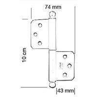 10 Cm Panel Menteşe
