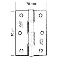 10 Cm Sabit OkkaKare Menteşe