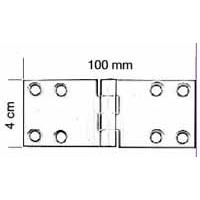 4 Cm Köşeli Uzun Sabit Menteşe
