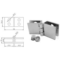 8-10mm Düz Camdan Cama Menteşe