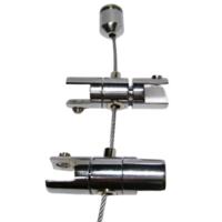 Cam Raf Pi̇mi̇ Sustalı Çi̇ft Taraflı 12Mm Halat İçi̇n 18X50Mm