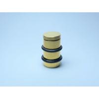 Cam Raf Pimi  Kapaklı Sarı Çift Oringli Ø 12 Mm X 22 Mm Pirinç Malzeme
