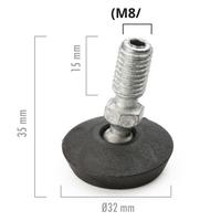 Oynar Başlıklı Bingo M8 (Ø32)