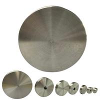 Paslanmaz Cam Flanşı Ø 25Mm 10Mm Kalınlık Metrik 8 Diş 