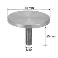 Paslanmaz Flanş Ø 65 Mm 4 Mm M10 