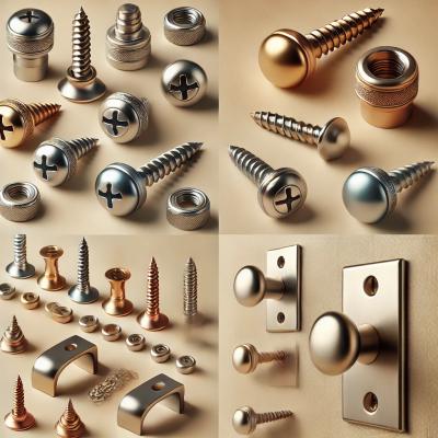 Dekoratif Ürünler: Tabela Vidaları, Vida Kapakları ve Kapı Stoperleri